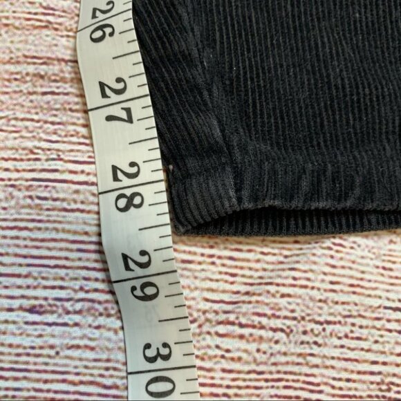 Vintage Black Corduroy Mom Pants Size 16 - Picture 11 of 11